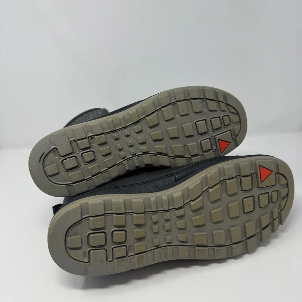 *STAIN Nike ACG Woodside 2 High Black Grey Wool Duck Boots Mens 12 525393-091